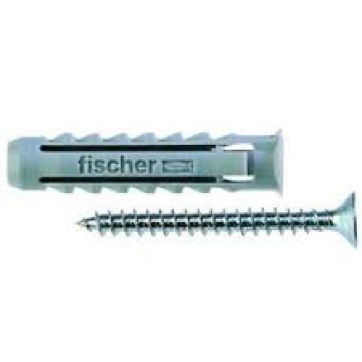 Tassello nylon Fischer SX 6 S conf. 200pz + punta SDS
